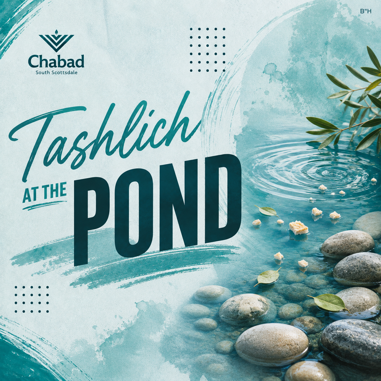Tashlich at the Pond